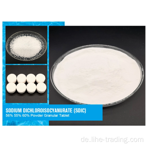 SDIC Natriumdichlorisocyanurat 56% 60%